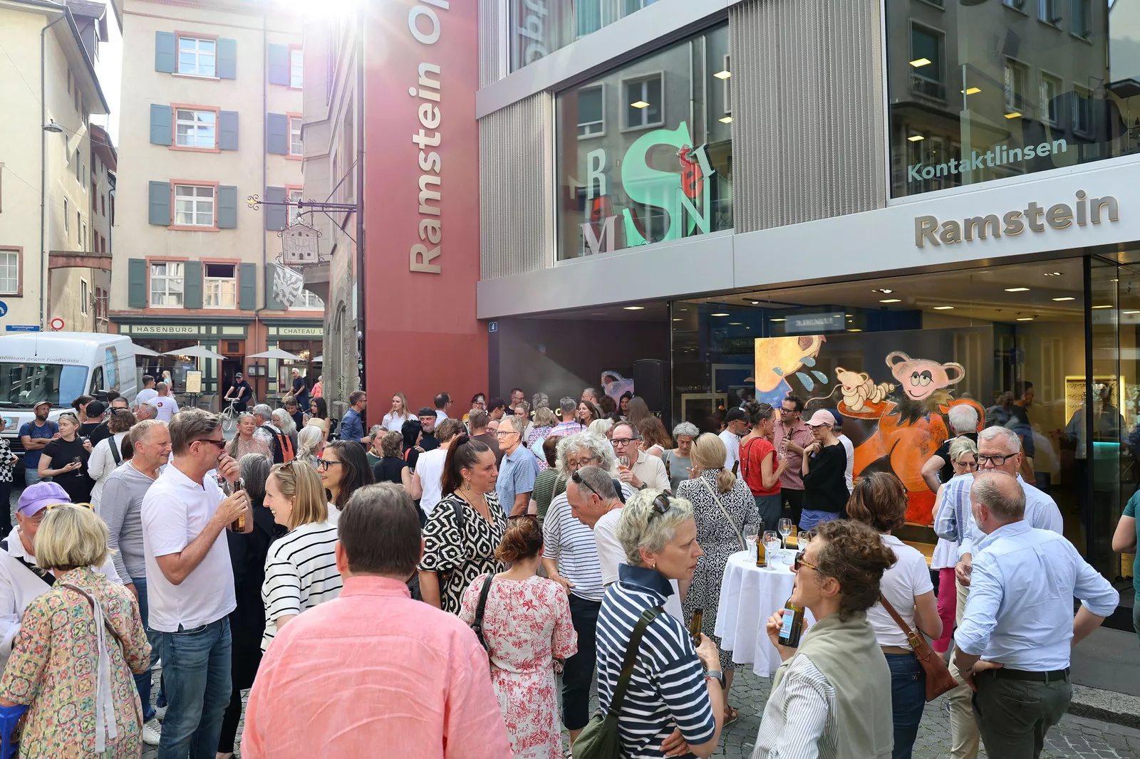 Das Opening der Ramstein Art Plakate